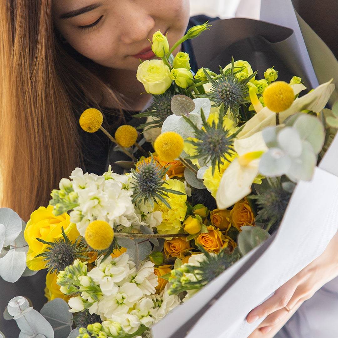 Vanessa Yellow Rose Bouquet