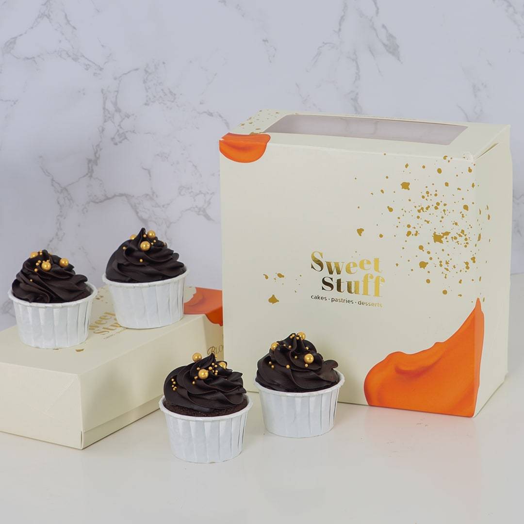 Sweet Stuff Chocolate Mud Cupcakes