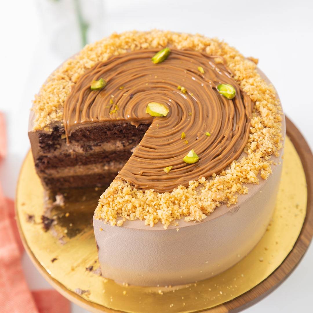 Sweet Stuff Chocolate Pistachio Cake