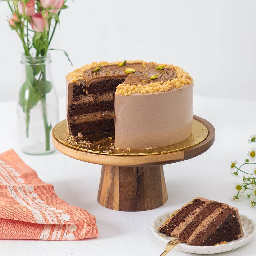 Sweet Stuff Chocolate Pistachio Cake