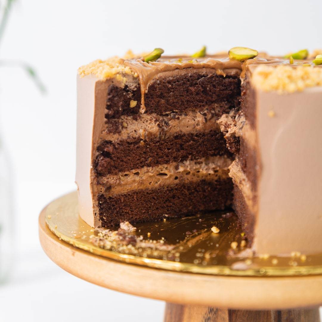 Sweet Stuff Chocolate Pistachio Cake