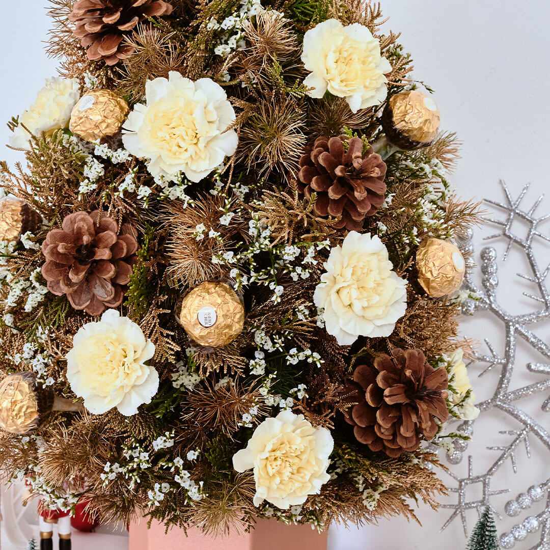 Giovannie Christmas Tree Flower Box