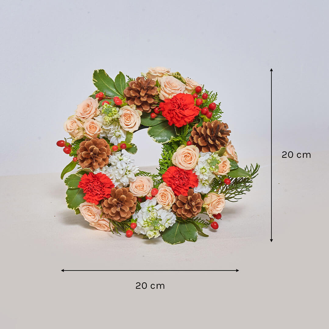 Celeste Christmas Wreath