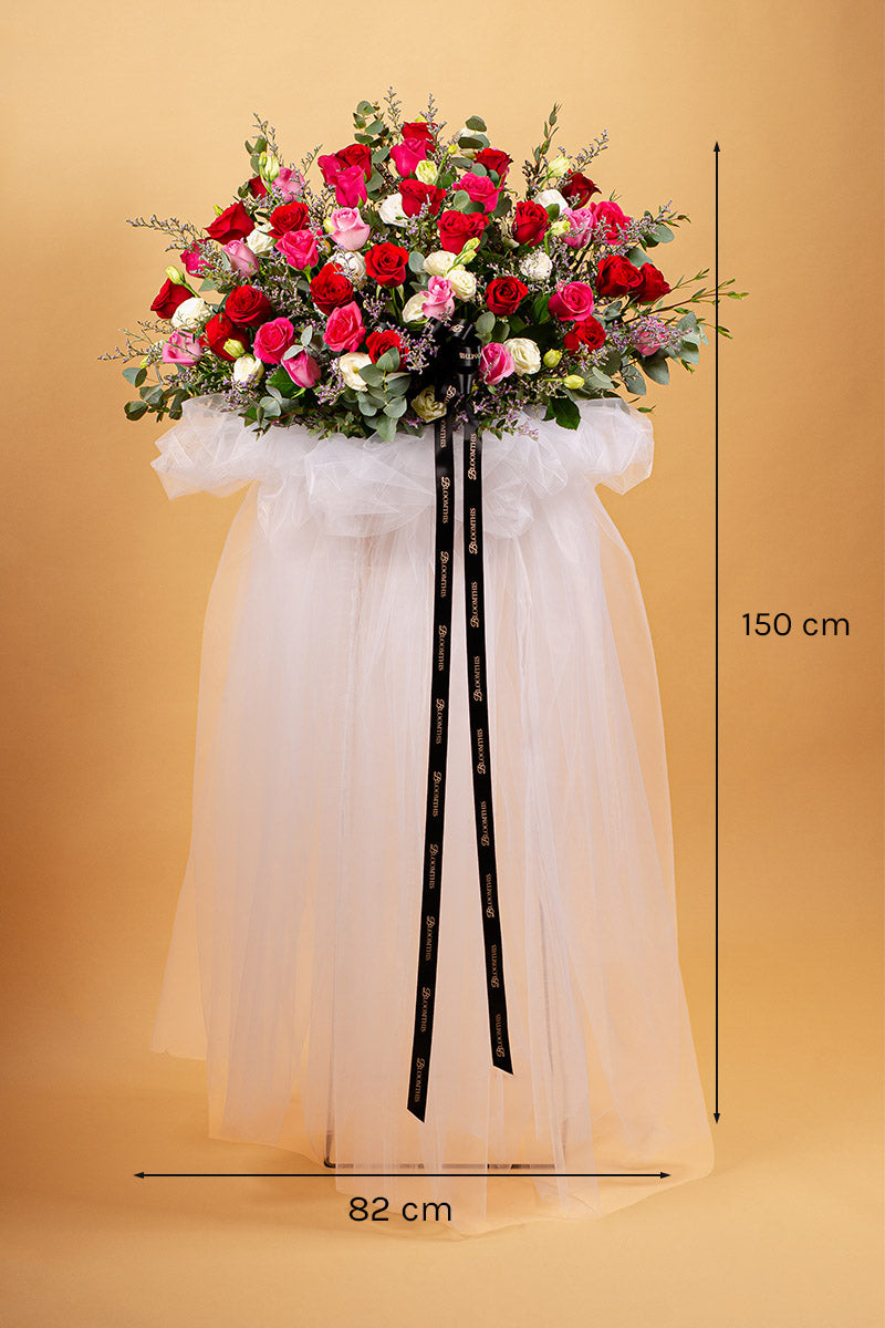 Maria Rose Flower Stand