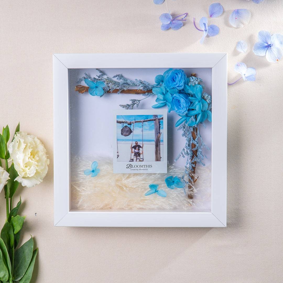 A Wish For You Photo & Flower Frame (VD)