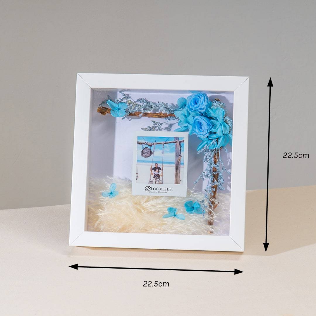 A Wish For You Photo & Flower Frame (VDV)