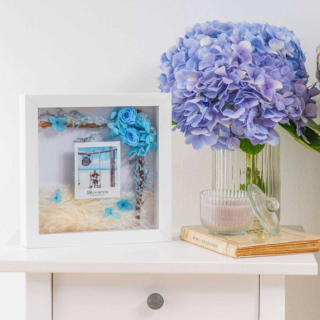 A Wish For You Photo & Flower Frame (VD)