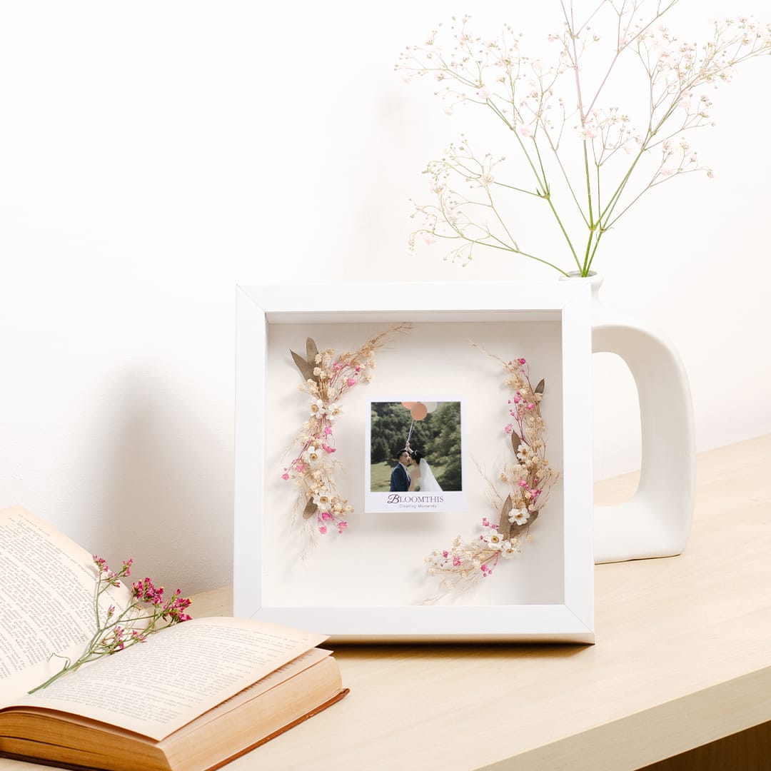 Glimpse of Joy Photo & Flower Frame