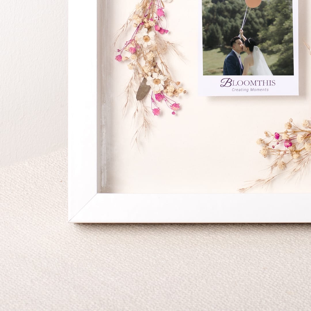 Glimpse of Joy Photo & Flower Frame