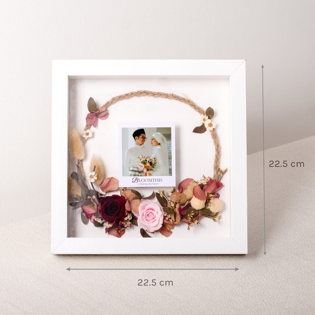 Time After Time Photo & Flower Frame