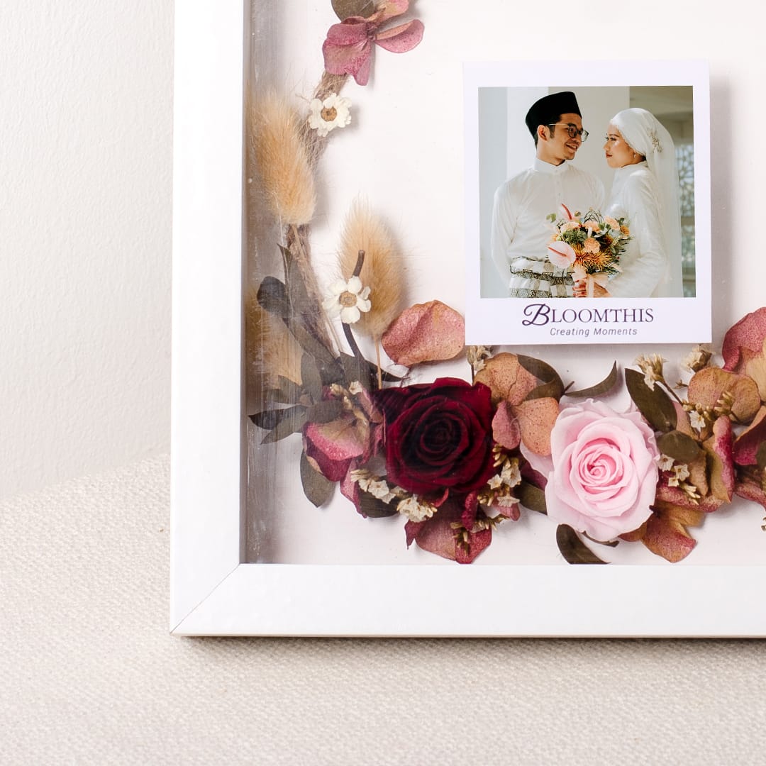 Time After Time Photo & Flower Frame