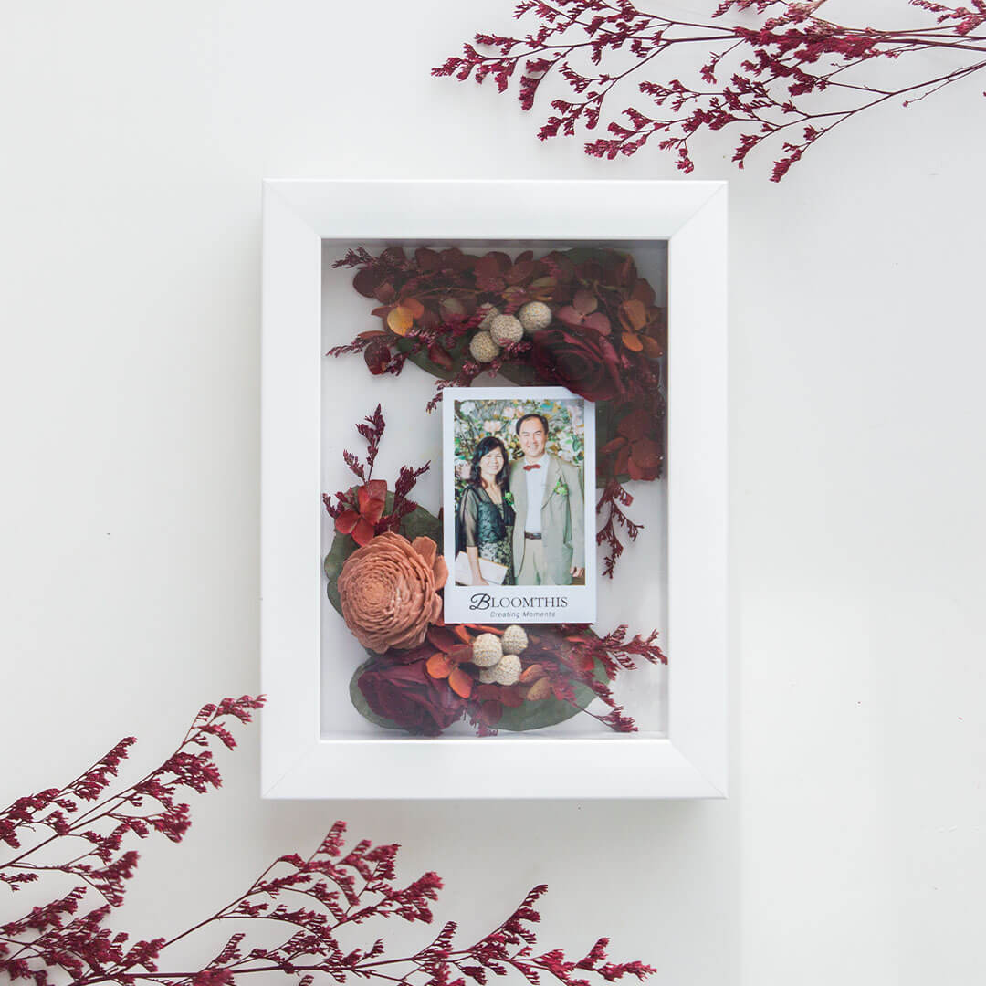 Together Forever Photo & Flower Frame (VD)