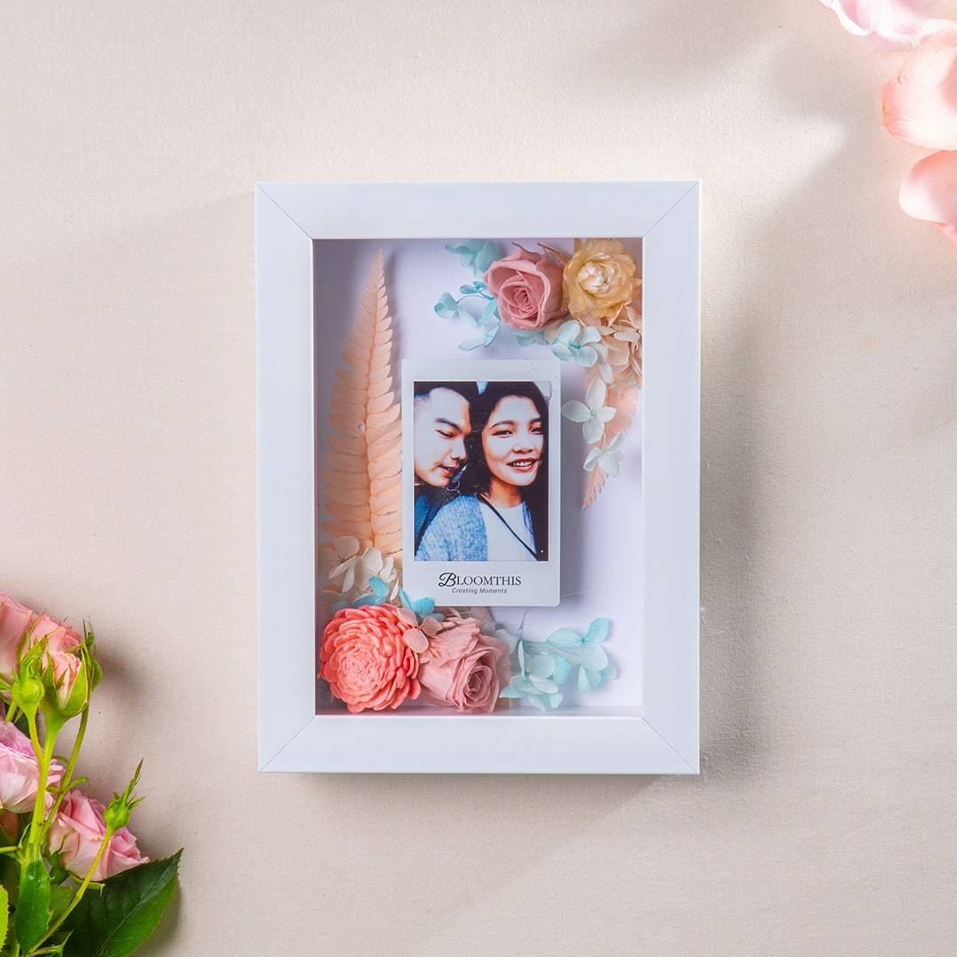 You And Me Photo & Flower Frame