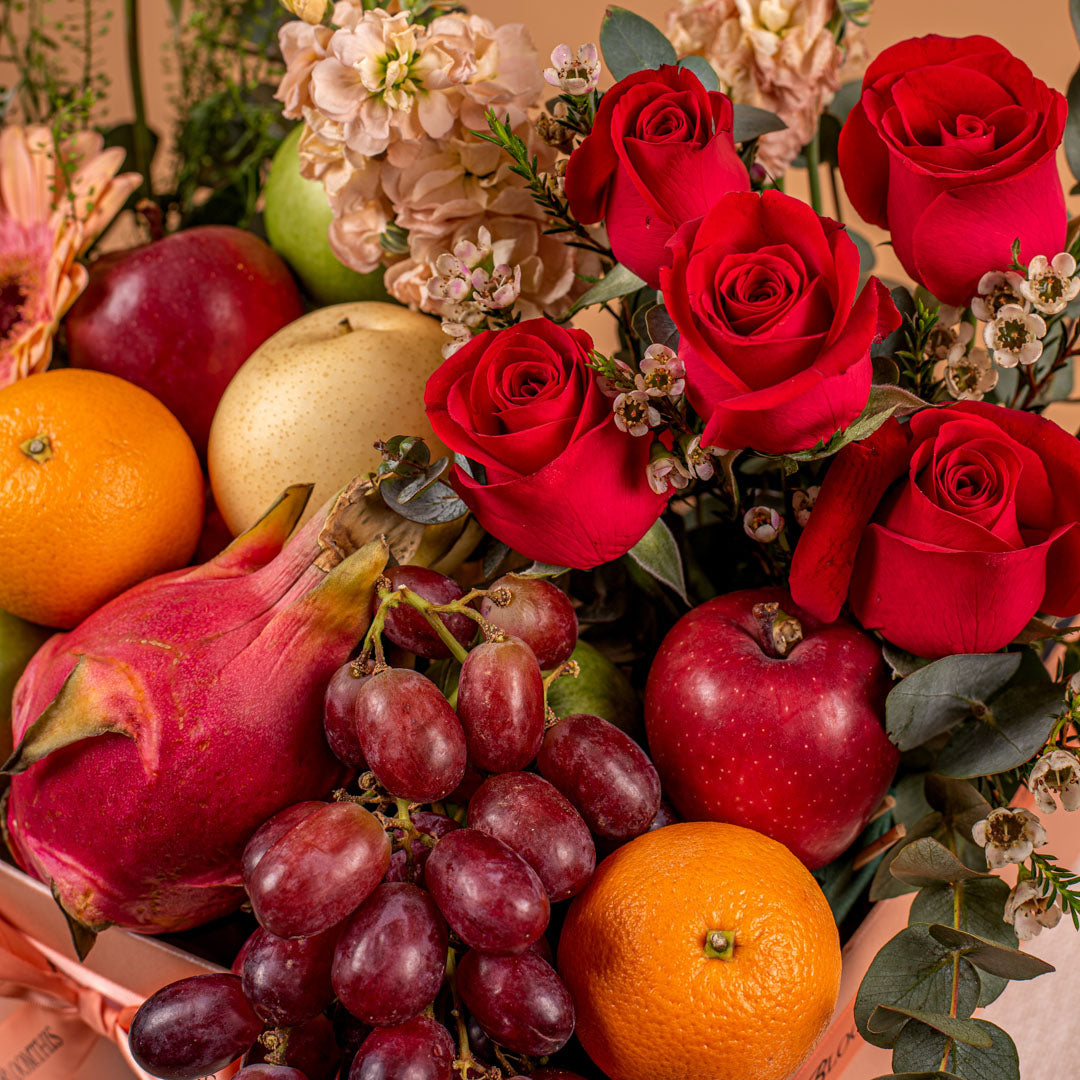 Brianna Flowers & Fruit Basket