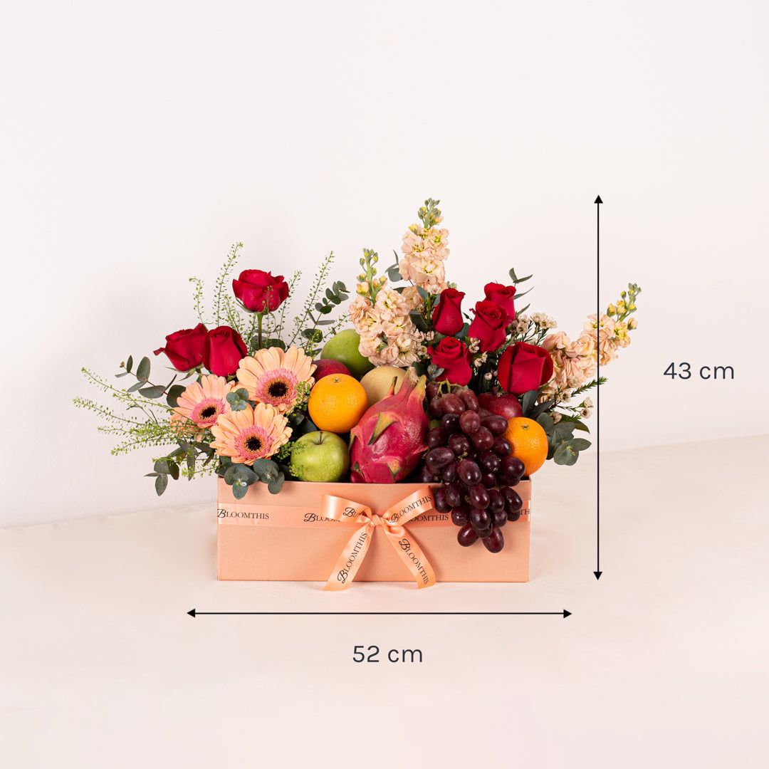 Brianna Flowers & Fruit Basket