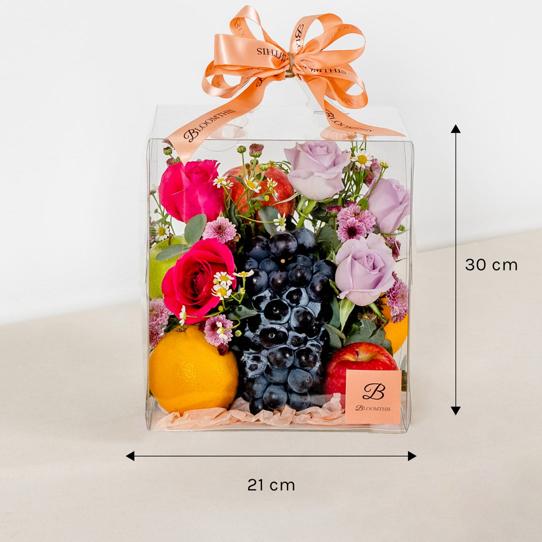 Liliana Flowers & Fruits Gift Box