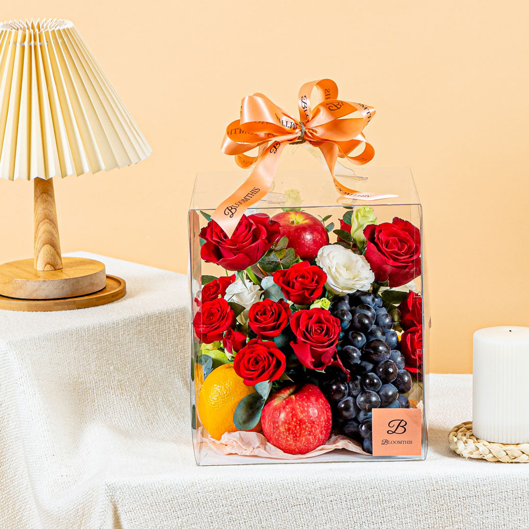 Lucia Flowers & Fruits Gift Box