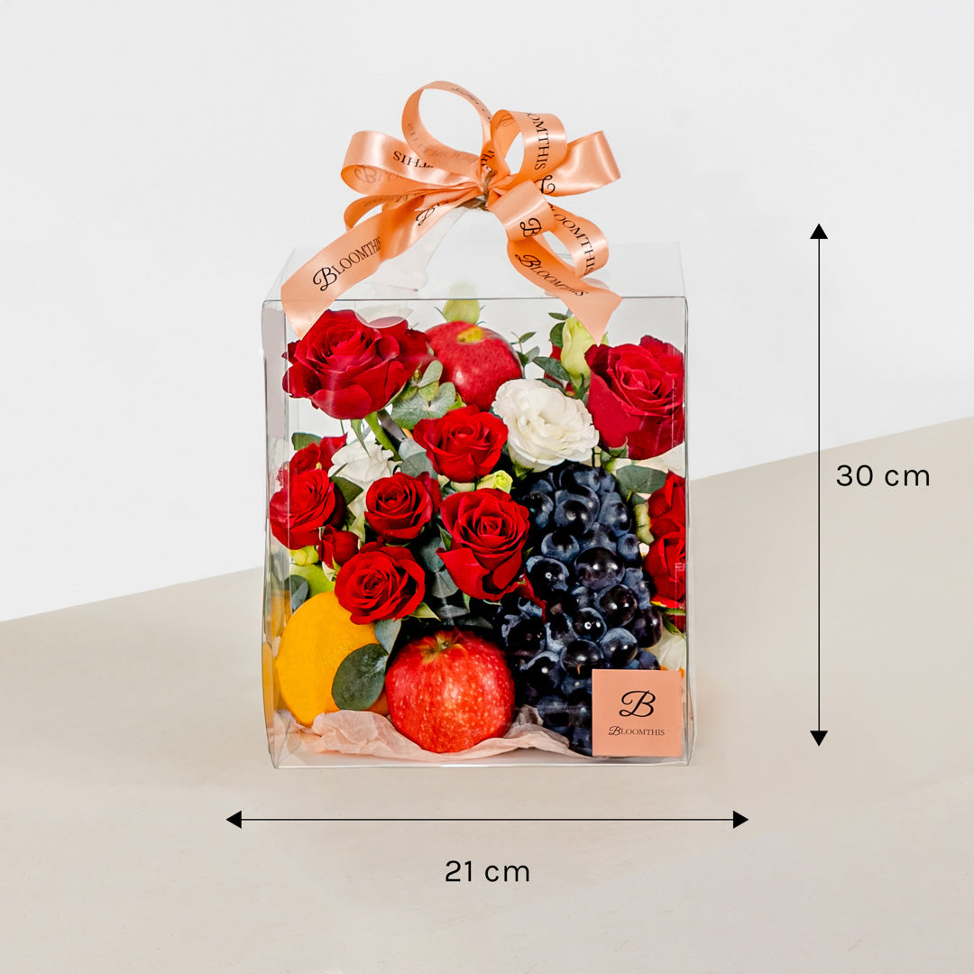 Lucia Flowers & Fruits Gift Box