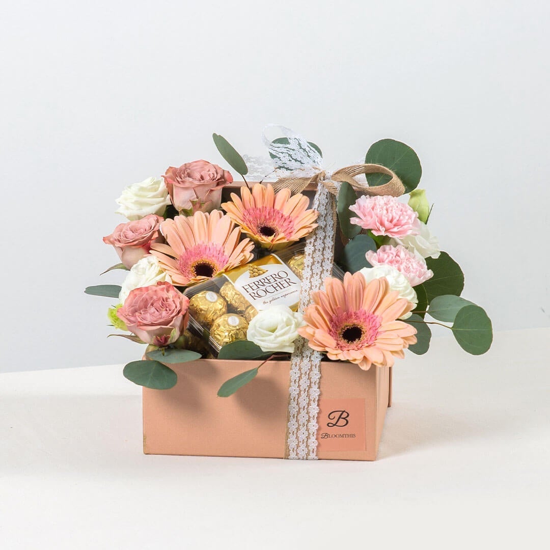 Blake Flower & Ferrero Chocolate Gift Set (VD)