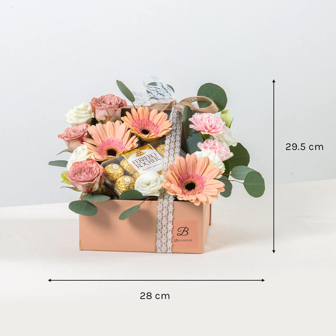 Blake Flower & Ferrero Chocolate Gift Set (VD)