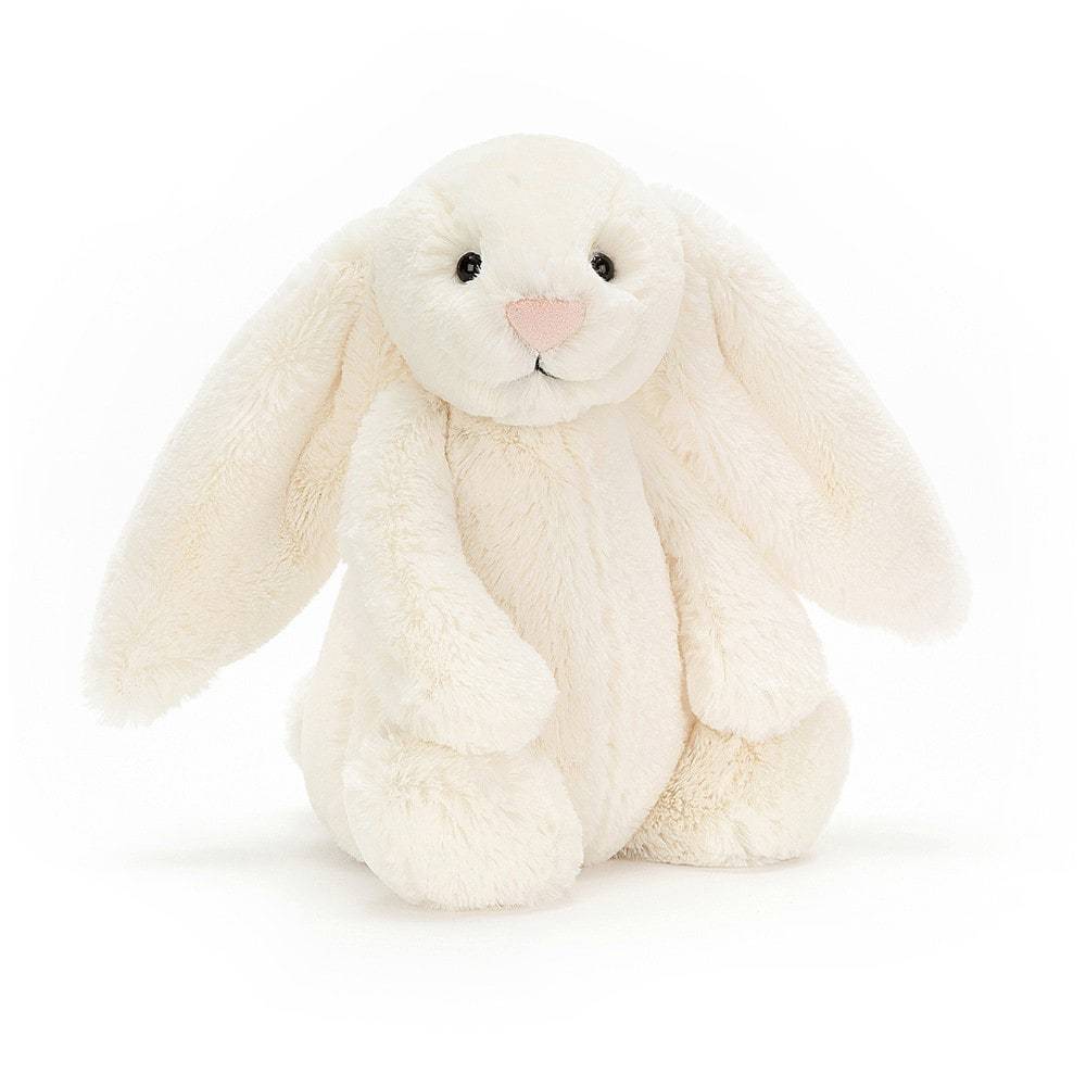 Jellycat Bashful Cream Bunny Plushie (M)