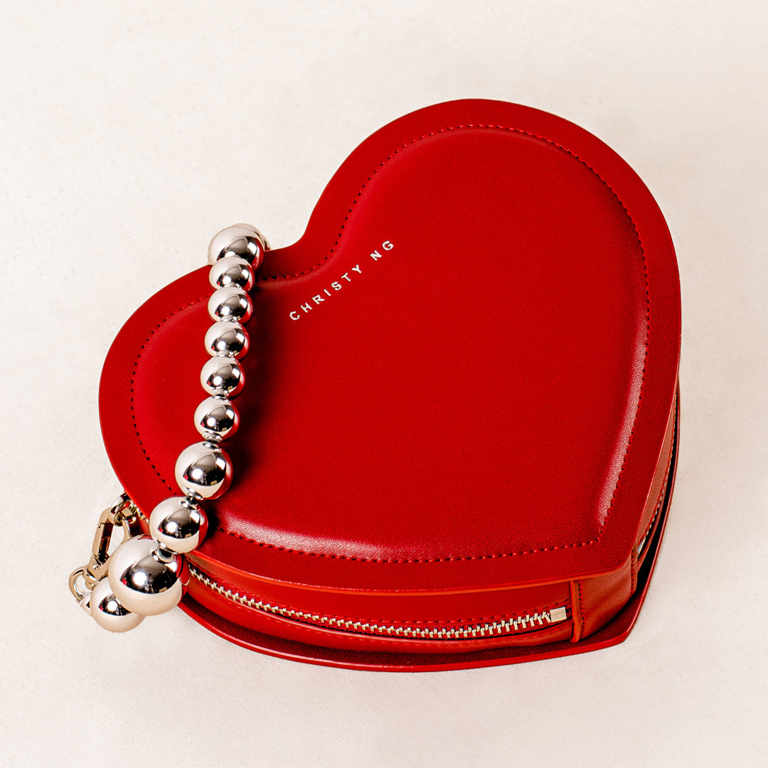 Mini Rachel Cappucinno Rose Bouquet + Desire Chain Bag