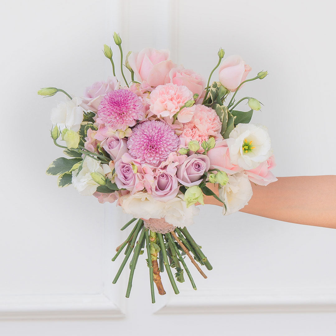 Casabella Pink Hydrangea Bridal Bouquet