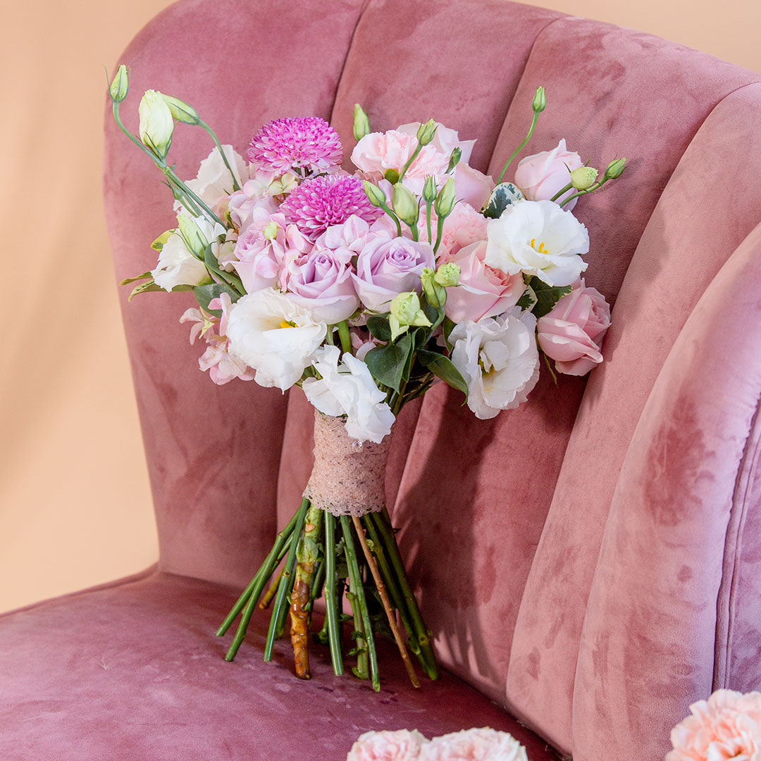 Casabella Pink Hydrangea Bridal Bouquet