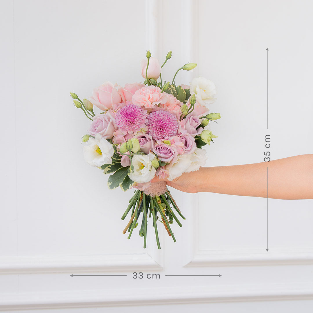 Casabella Pink Hydrangea Bridal Bouquet