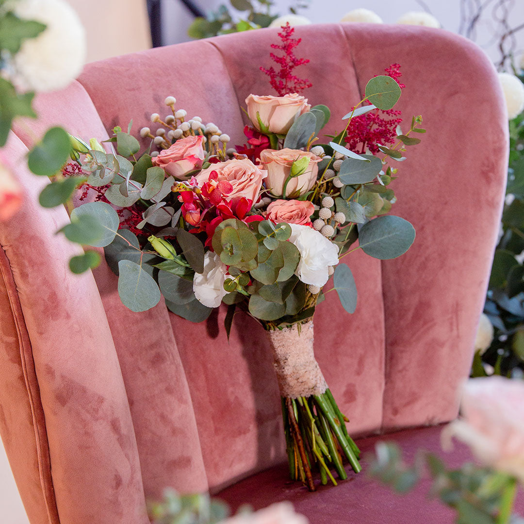 Felicity Cappuccino Rose Bridal Bouquet
