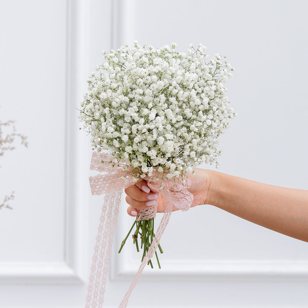 Harper Baby's Breath Bridal Bouquet