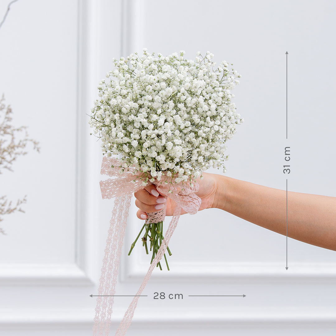 Harper Baby's Breath Bridal Bouquet