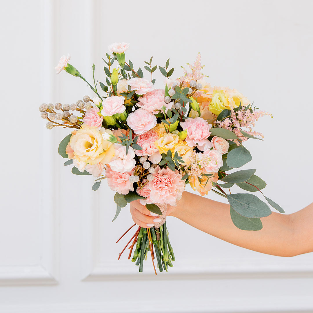 Victoria Pink Carnation Wedding Bouquet