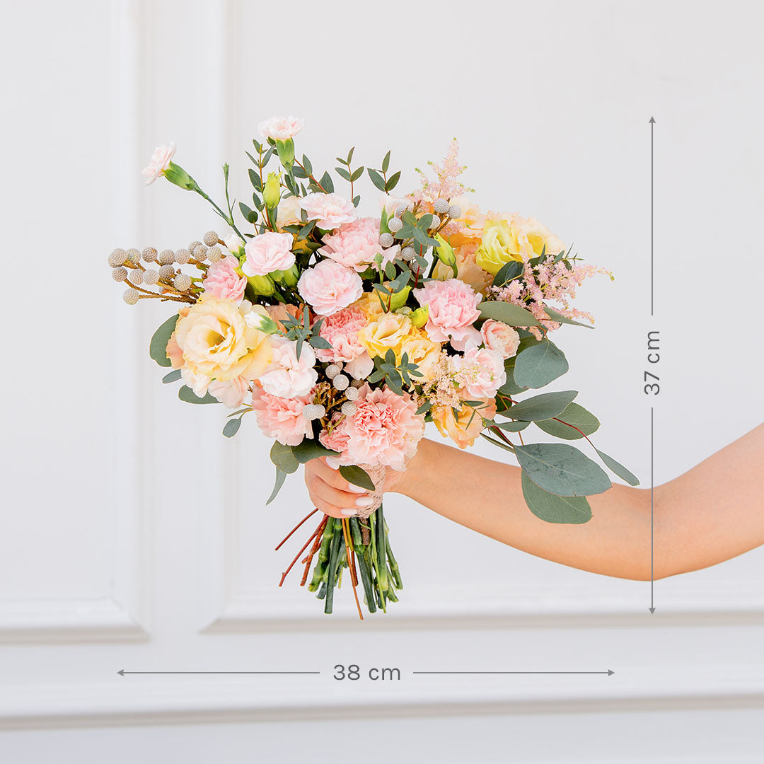 Victoria Pink Carnation Wedding Bouquet