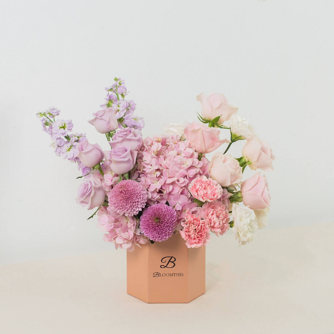 Casabella Pink Hydrangea Flower Box (VDV)