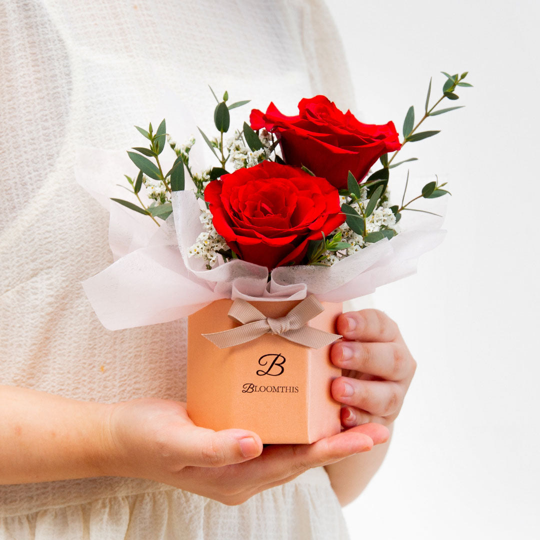 Chandra Rose Mini Flower Box
