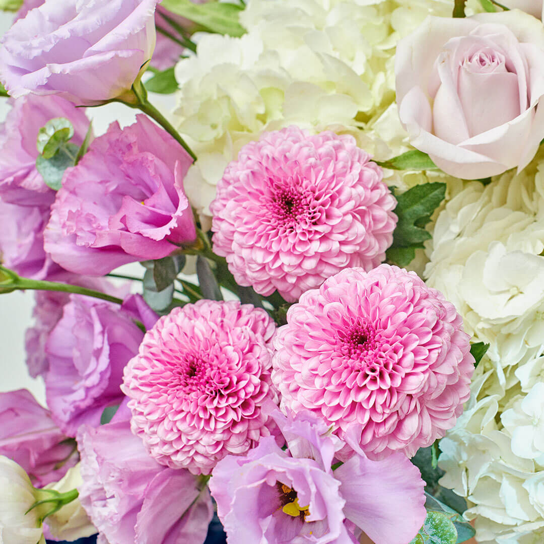 Perry Lilac Eustoma Flower Box