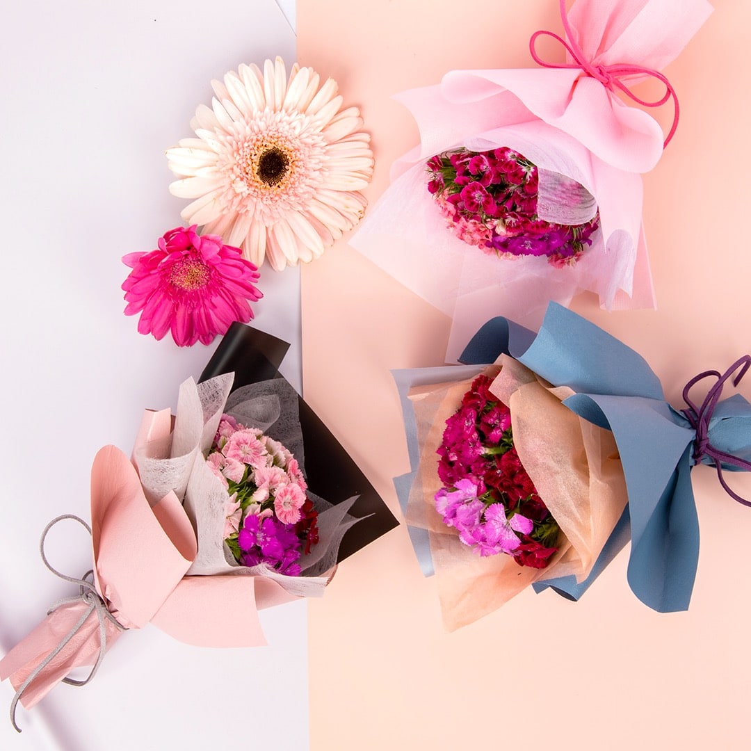 Aella Sweet William Mini Bouquet Set (3 pcs)