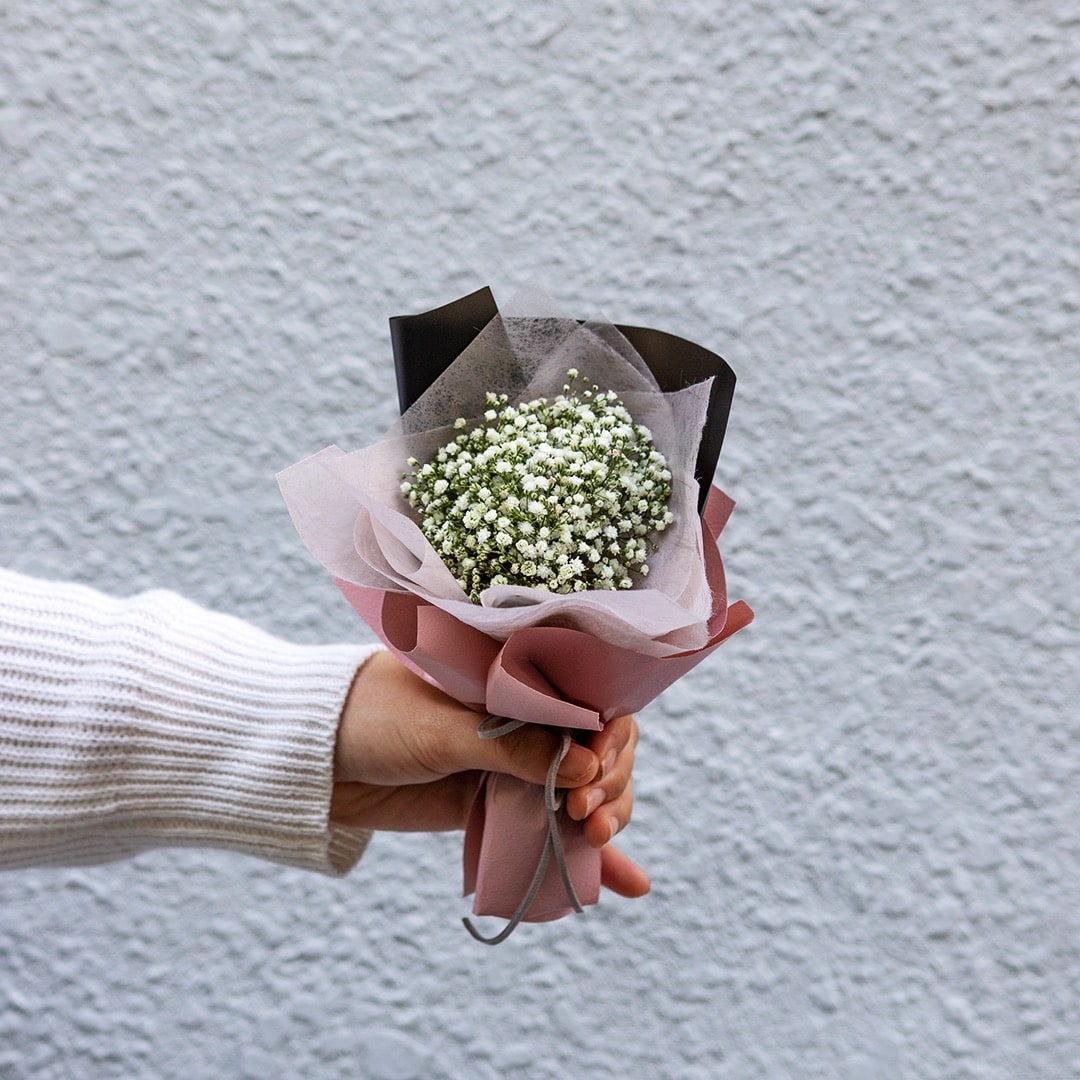 Harlow Baby's Breath Mini Bouquet Set (3 pcs)