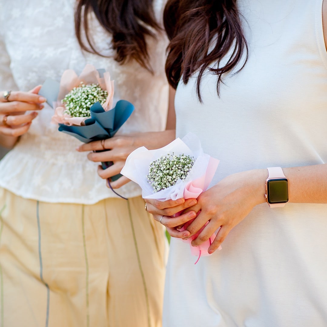 Harlow Baby's Breath Mini Bouquet Set (3 pcs)