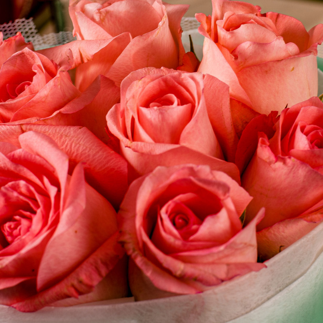 Mini Rachel Pink Rose Hand Bouquet