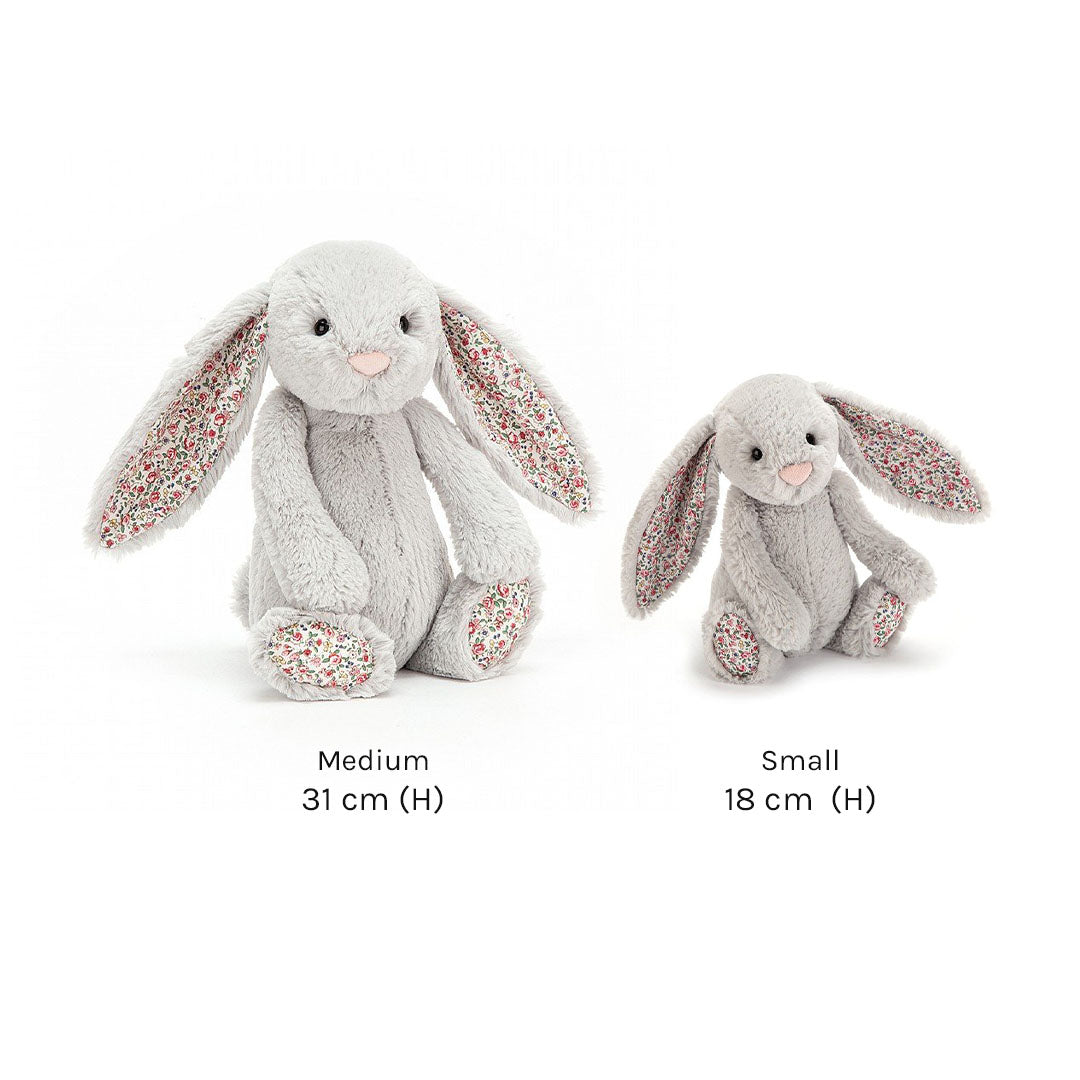 Jellycat Blossom Silver Bunny Plushie