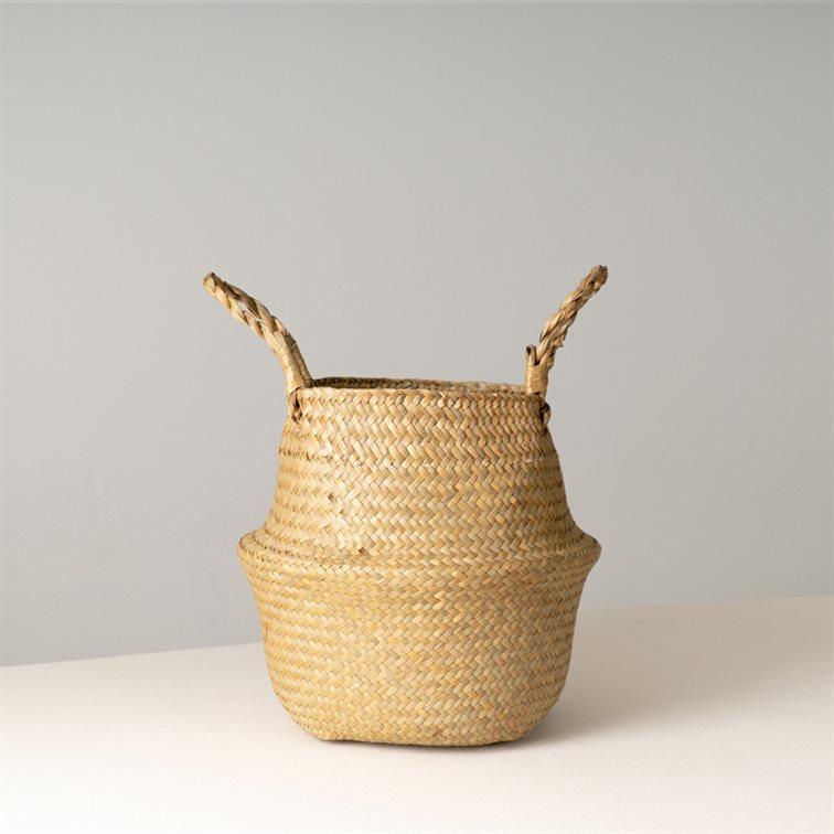 MELI Seagrass Basket 18 cm (D)