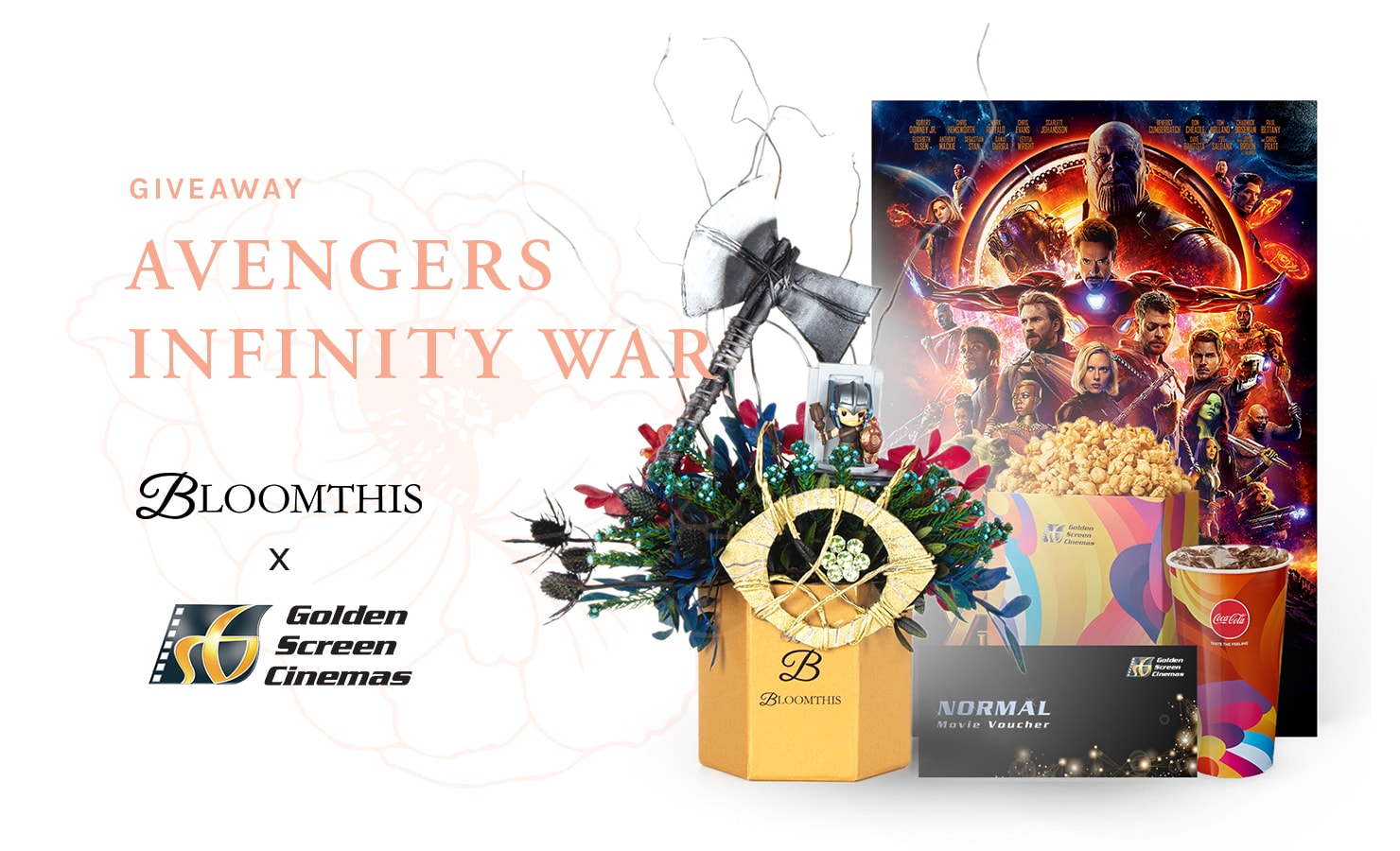 Giveaway: BloomThis x GSC Avengers: Infinity War Giveaway