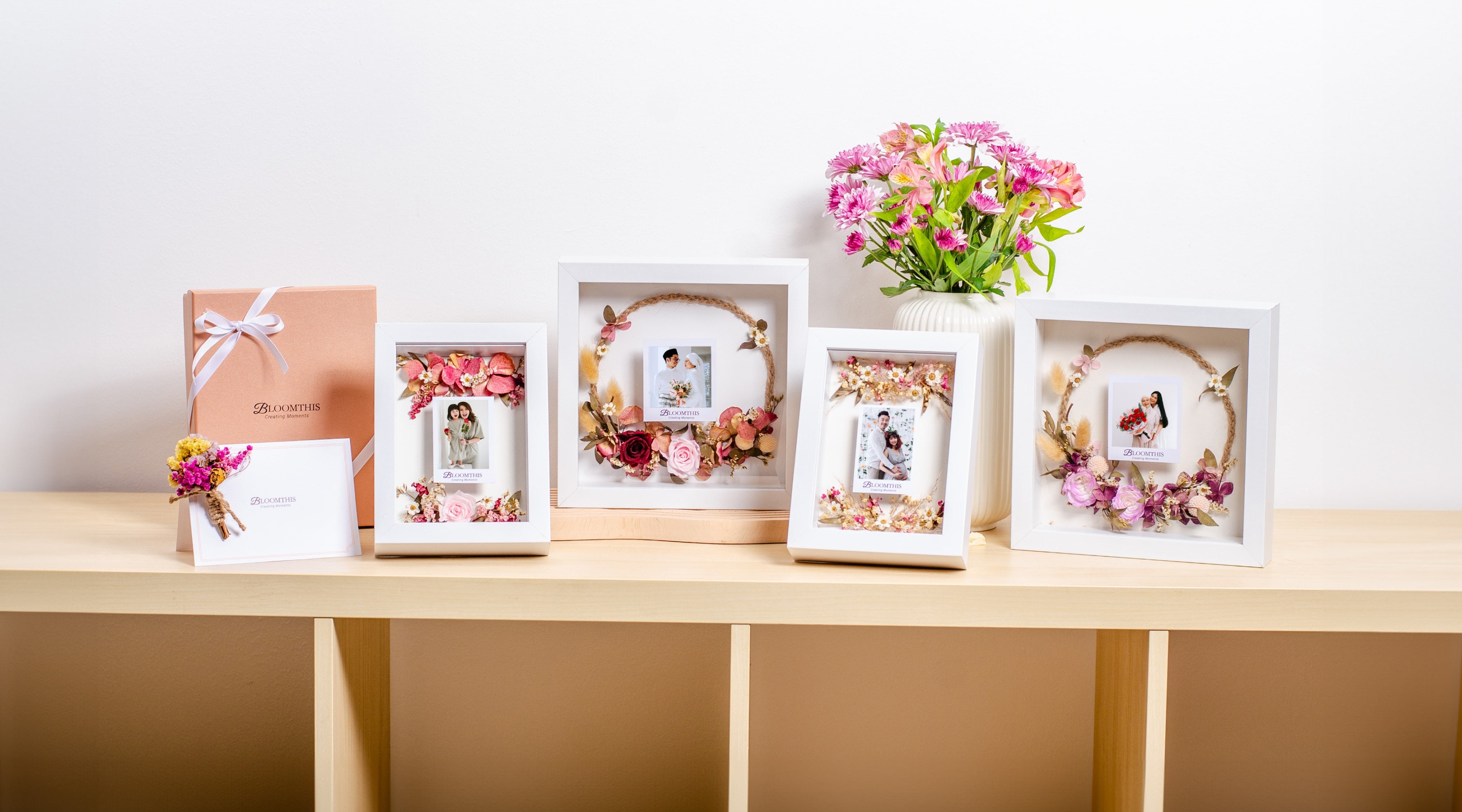 BloomThis photo & flower frames