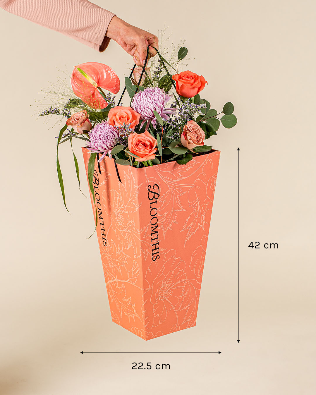 Fenella Orange Rose BloomBag