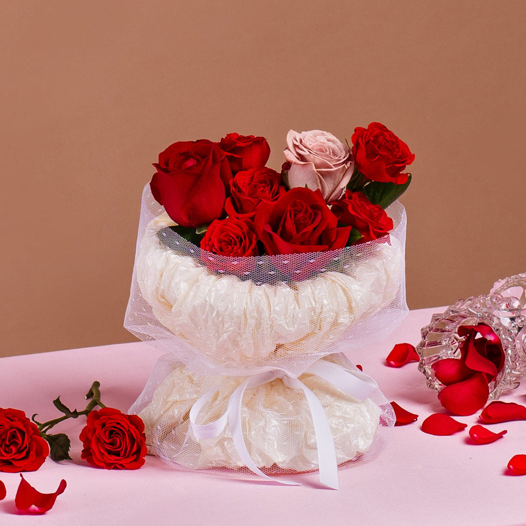 Amaal Red Rose Valentine's Day Bouquet (VD)