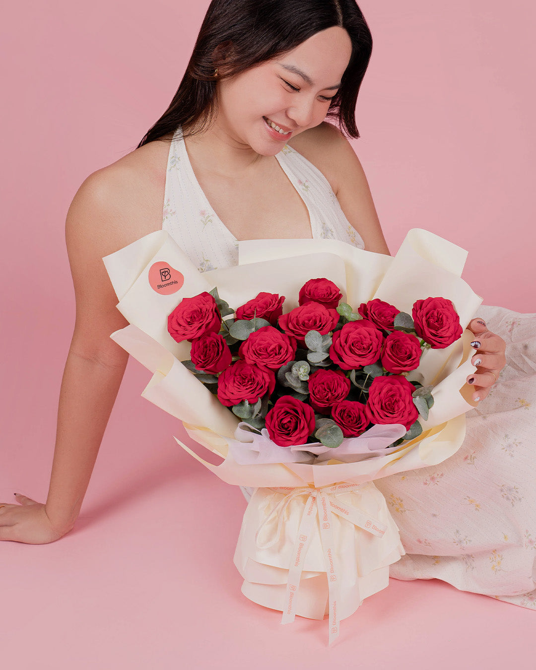 Kathy Red Rose Valentine's Day Bouquet (VD) | Free Delivery