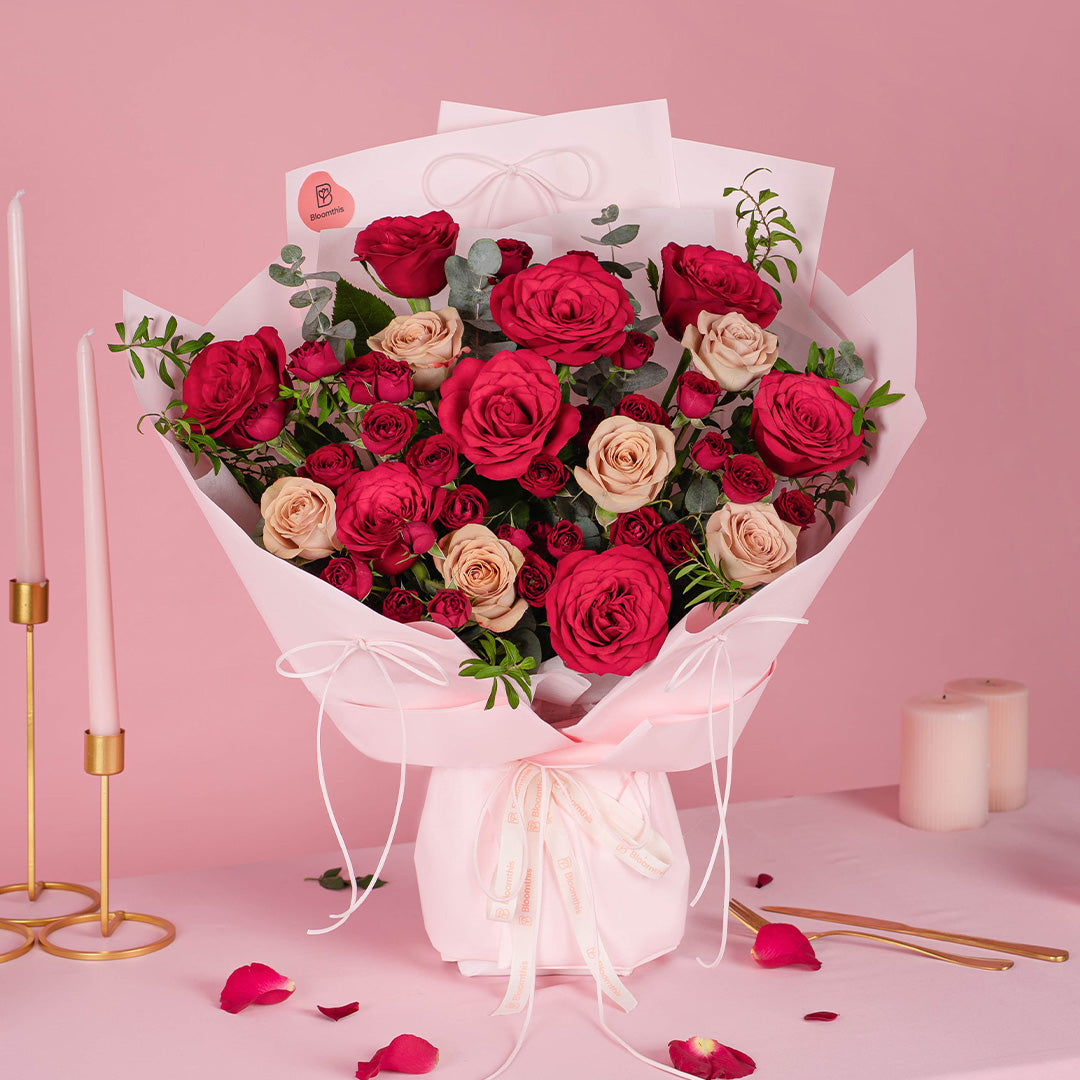 Lauren Red Rose Bouquet