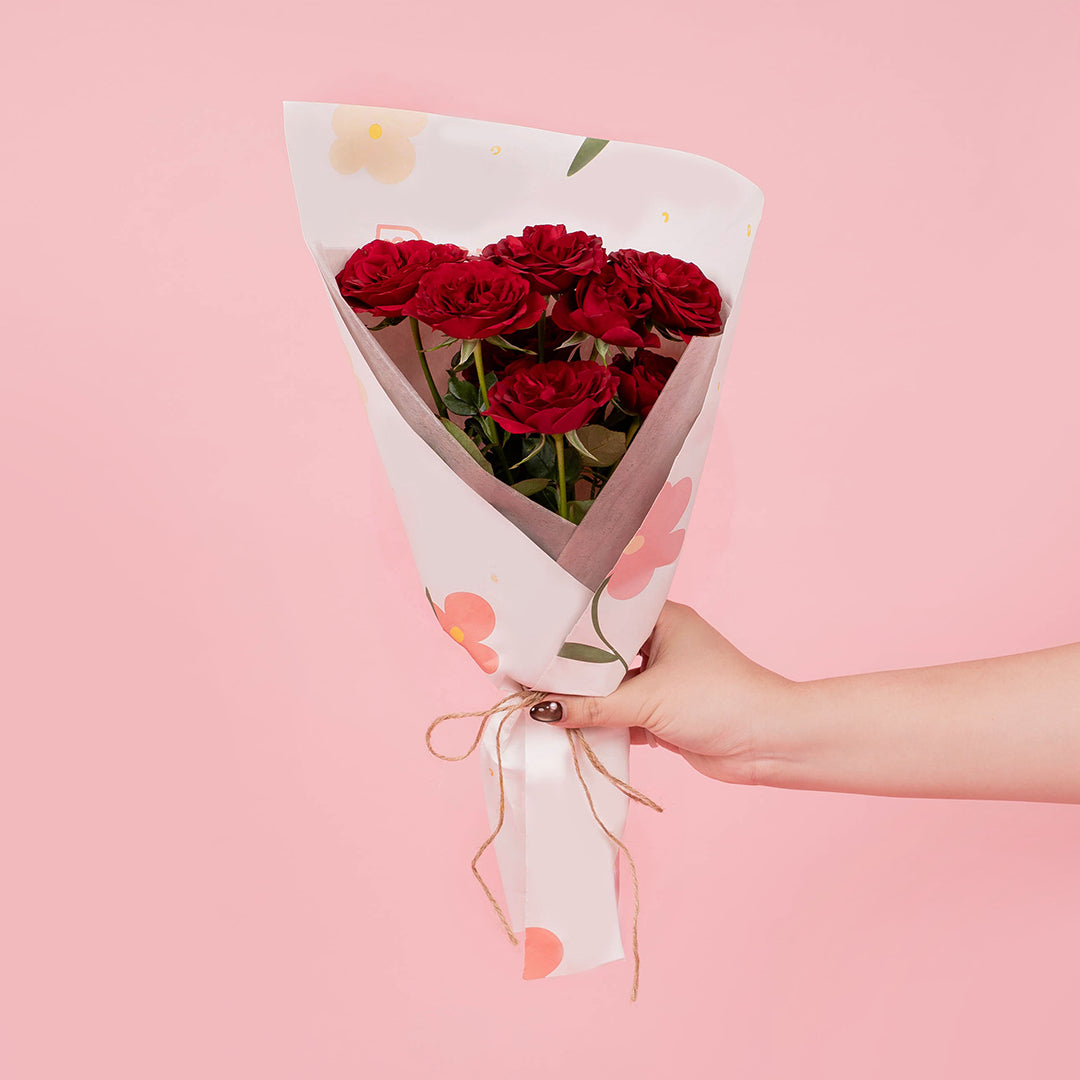 Margot Red Rose Spray Bouquet | Free Delivery | Bloomthis